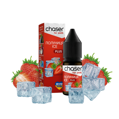Рідина Chaser Strawberry Ice Plus (Полуниця Лід, 50 мг, 10 мл)