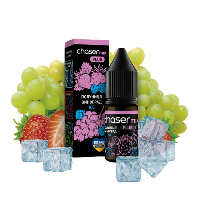 Жидкость Chaser Strawberry Grape Ice Plus (Ягоды Лёд, 50 мг, 10 мл)
