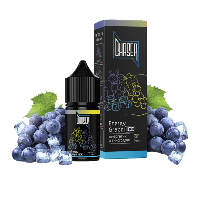 Рідина Chaser Black Energy Grape Ice (Виноградний Енергетик Лід, 50 мг, 30 мл)
