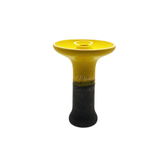 Глиняна чаша 2x2Hookah Medium Graphit yellow (Жовтий)