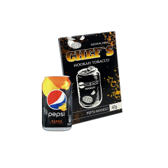 Тютюн Chefs Pepsi mango (пепсі зі смаком манго, 40 г) Тютюн Chefs Pepsi mango (пепсі зі смаком манго, 40 г)