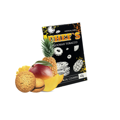 Тютюн Chefs Tropical cookies (тропічне печиво, 40 г)