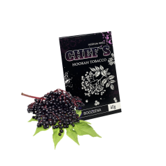 Тютюн Chefs Boozeena (смак ягід та квітів бузини, 40 г) Тютюн Chefs Boozeena (смак ягід та квітів бузини, 40 г)