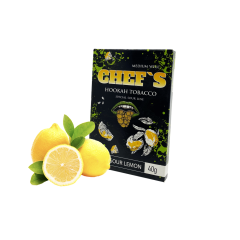 Тютюн Chefs Sour Lemon (Кислий Лимон, 40 г) Тютюн Chefs Sour Lemon (Кислий Лимон, 40 г)
