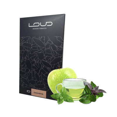 Тютюн Loud Greendrink (Гріндрінк, 200 г)