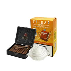 Elf Bar Pi9000 Cream tobacco (Тютюн Вершки) Одноразовий POD Elf Bar Pi9000 Cream tobacco (Тютюн Вершки) Одноразовий POD