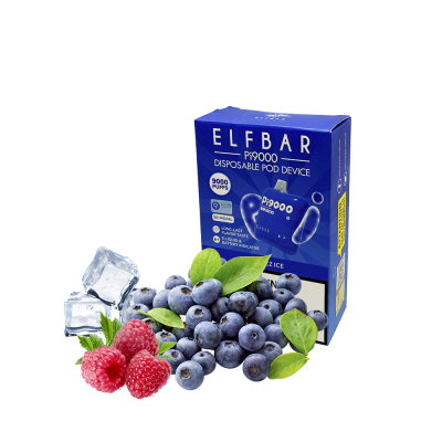 Elf Bar Pi9000 Blue razz ice (Блю Разз Айс) Одноразовий POD Elf Bar Pi9000 Blue razz ice (Блю Разз Айс) Одноразовий POD