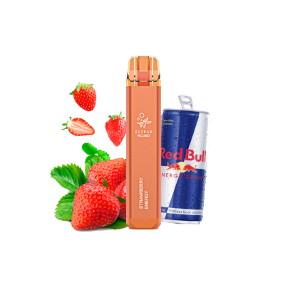 Elf Bar NC1800 Strawberry Energy (Полуниця Енергетик) Одноразовий POD Elf Bar NC1800 Strawberry Energy (Полуниця Енергетик) Одноразовий POD