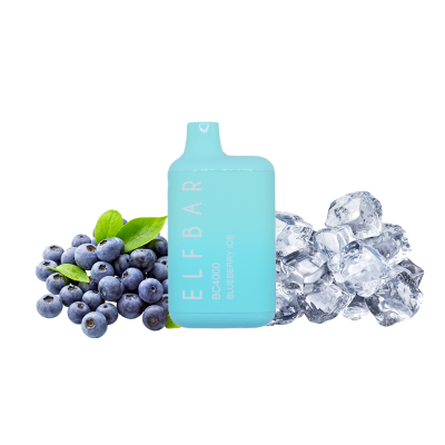 Elf Bar ВС4000 Blueberry Ice (Чорниця Лід) Одноразовий POD Elf Bar ВС4000 Blueberry Ice (Чорниця Лід) Одноразовий POD