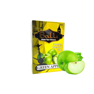 Табак Balli Green Apple (Зеленое Яблоко, 50 г)