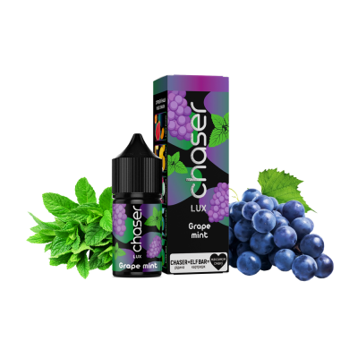 Жидкость Chaser Lux Grape Mint (Виноград Мята, 50 мг, 30 мл)