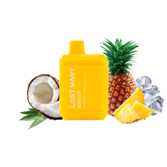 Lost Mary BM5000 Pineapple coconut ice (Ананас Кокос Лід) Одноразовий POD