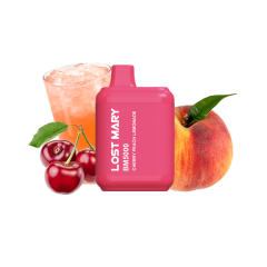 Lost Mary BM5000 Cherry peach lemonade (Вишня Персик Лимонад) Одноразовий POD Lost Mary BM5000 Cherry peach lemonade (Вишня Персик Лимонад) Одноразовий POD