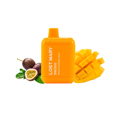 Lost Mary BM5000 Mango Passion Fruit (Манго Маракуя) Одноразовий POD Lost Mary BM5000 Mango Passion Fruit (Манго Маракуя) Одноразовий POD