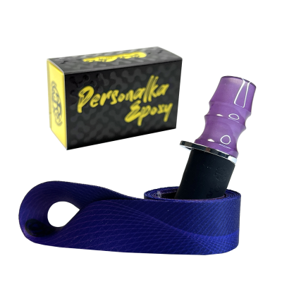 Персональный мундштук Personalka Epoxy Sakura (Сиреневый) Персональный мундштук Personalka Epoxy Sakura (Сиреневый)