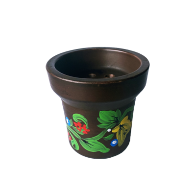 Глиняная чаша GrynBowls Accent Ornament Green (Зелёный орнамент) Глиняная чаша GrynBowls Accent Ornament Green (Зелёный орнамент)