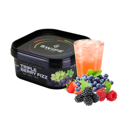 Кальянная смесь Swipe Tripple Berry Fizz (Ягодная шипучка, 250 г)