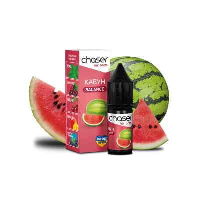 Рідина Chaser Watermelon Balance (Кавун, 50 мг, 10 мл)