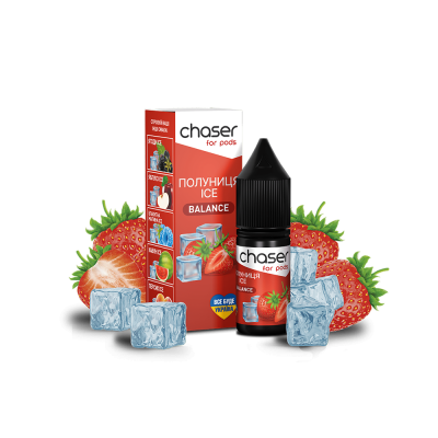 Рідина Chaser Strawberry Ice Balance (Полуниця Лід, 50 мг, 10 мл)