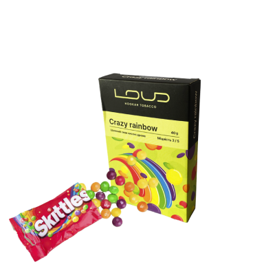 Тютюн Loud Crazy rainbow (Крейзі Рейнбоу, 40 г)