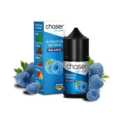 Рідина Chaser Blue Raspberry Ultra (Блакитна Малина, 50 мг, 30 мл)