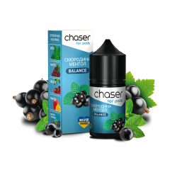 Рідина Chaser Black Currant Menthol Ultra (Смородина Ментол, 50 мг, 30 мл) Рідина Chaser Black Currant Menthol Ultra (Смородина Ментол, 50 мг, 30 мл)