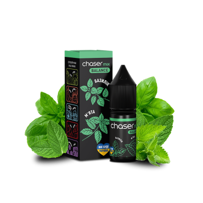 Рідина Chaser Mix Basil Mint Ultra (Базилік М'ята, 50 мг, 10 мл)