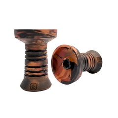 Глиняная чаша Lavart Caldera Inferno (оранжевый с красным)