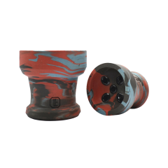 Глиняная чаша Lavart Nedra Fire Azure (синий с красным) Глиняная чаша Lavart Nedra Fire Azure (синий с красным)