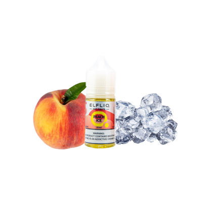 Рідина Elfliq Peach ice (Персик Лід, 50 мг, 30 мл)