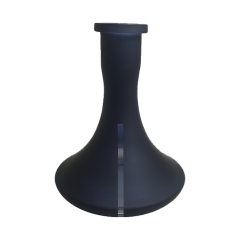 Колба для кальяну Candy Loop Матова (Чорна зі смужкою)