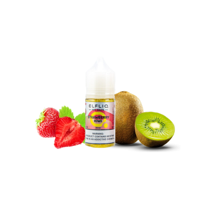 Рідина Elfliq Strawberry kiwi (Полуниця Ківі, 50 мг, 30 мл)