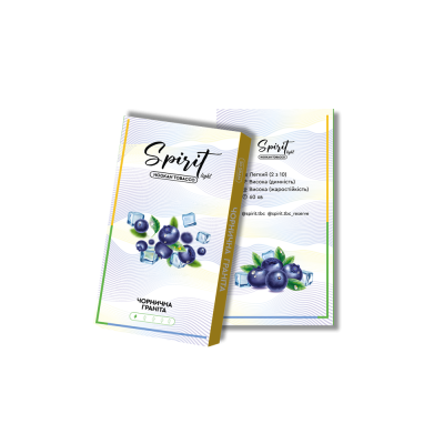 Тютюн Spirit Light Чорнична граніту (50 г)