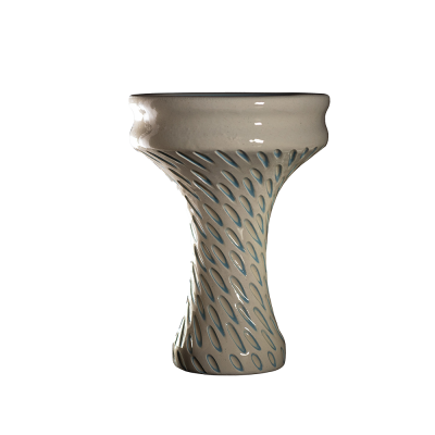 Глиняная чаша Etna Katana Cut White (Белый) Глиняная чаша Etna Katana Cut White (Белый)