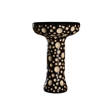 Глиняна чаша Etna Phunnel Dot Black (Чорний) Глиняна чаша Etna Phunnel Dot Black (Чорний)