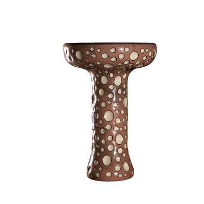 Глиняная чаша Etna Phunnel Dot Coral (Оранжевый) Глиняная чаша Etna Phunnel Dot Coral (Оранжевый)