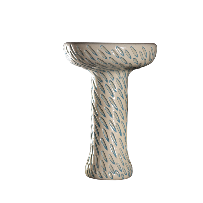 Глиняна чаша Etna Phunnel Cut White (Білий) Глиняна чаша Etna Phunnel Cut White (Білий)