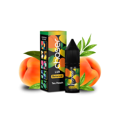Жидкость Chaser Lux Peach Tea Balance (Персиковый Чай, 50 мг, 11 мл)