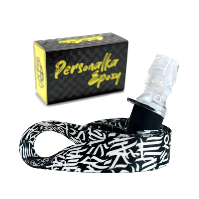 Персональний мундштук Personalka Epoxy Sakura (Білий)