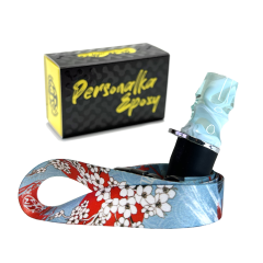 Персональний мундштук Personalka Epoxy Sakura (Бірюзовий) Персональний мундштук Personalka Epoxy Sakura (Бірюзовий)