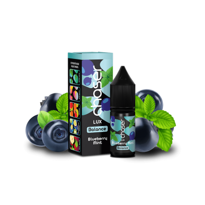 Жидкость Chaser Lux Blueberry Mint Balance (Черника Мята, 65 мг, 11 мл)
