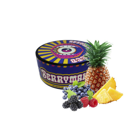 Тютюн Absolem Berry mania (Ягоди з ананасом, 100 г)