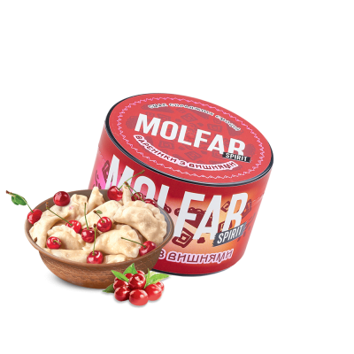 Тютюн Molfar Spirit Line Вареники з вишнями (200 г)