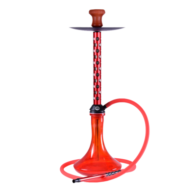 Кальян Yahya Aludots Red (красный, полный комплект)