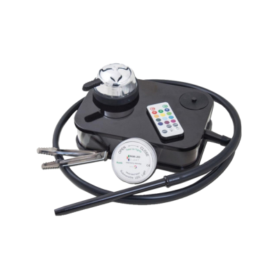 Кальян Yahya Capsule Black (чёрный, полный комплект)