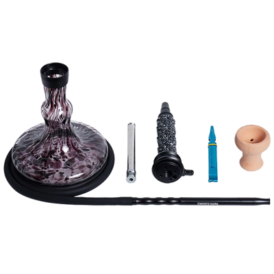 Кальян YAHYA L-1 Black (чорний, повний комплект)