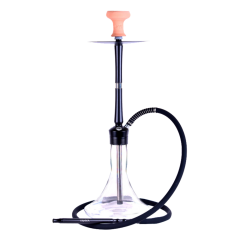 Кальян Yahya NL-05 Silver (чорний, повний комплект)