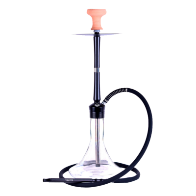 Кальян Yahya NL-05 Silver (чорний, повний комплект)