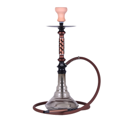 Кальян Yahya Spiral Brown (коричневий, повний комплект) Кальян Yahya Spiral Brown (коричневий, повний комплект)