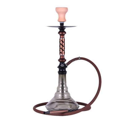 Кальян Yahya Spiral Brown (коричневий, повний комплект)